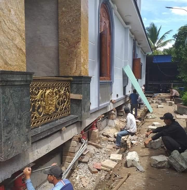 Di dời nhà ở Long An lùi sau 30m 